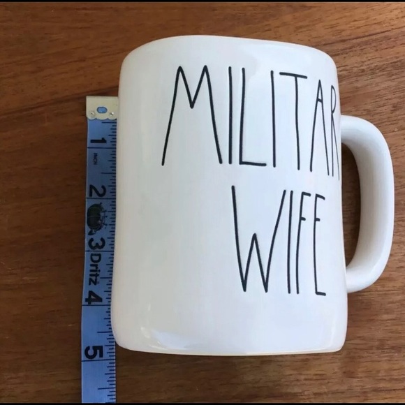 Coffee Mug Rae Dunn MILITARY WIFE - Picture 5 of 5
